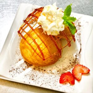 Deep fried ice cream Harare dessert Moo Ka Thai