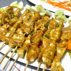 Grilled chicken satay Harare Thai skewers Moo Ka Thai