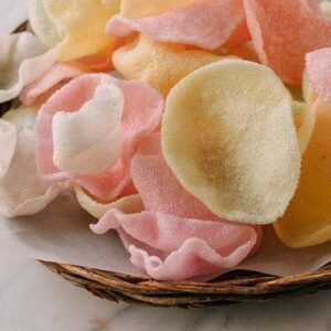 Prawn crackers Harare Thai starter Moo Ka Thai